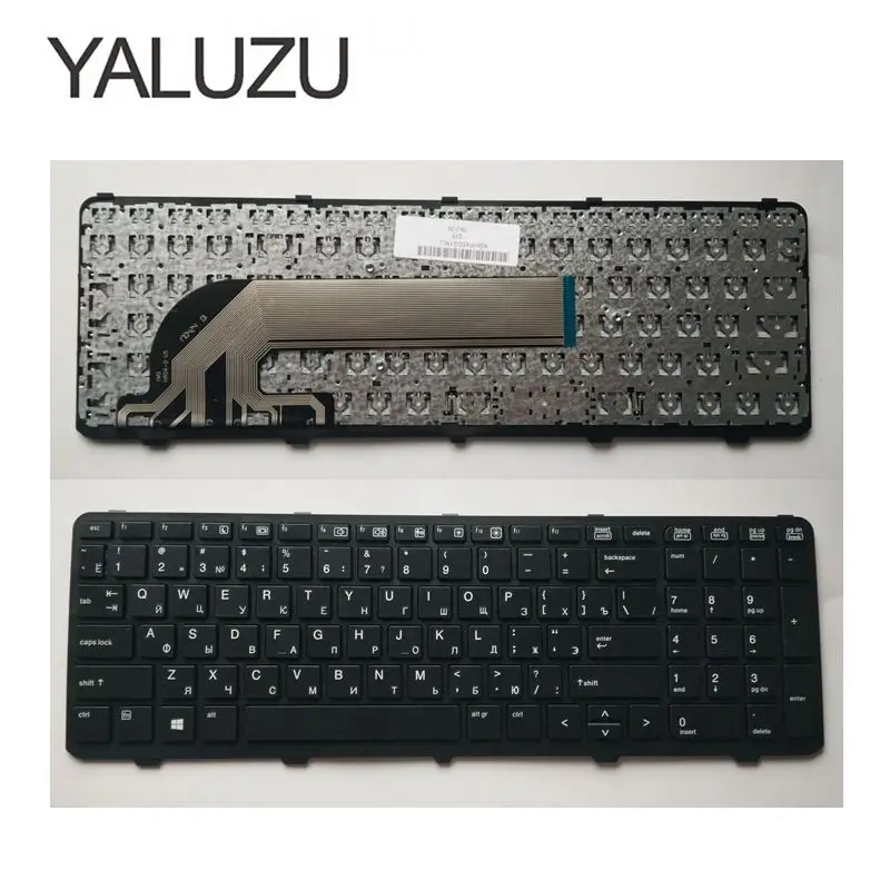 YALUZU русская RU новая клавиатура для ноутбука HP PROBOOK 450 GO G1 470 455 G2 G0 768787 001|Клавиатуры