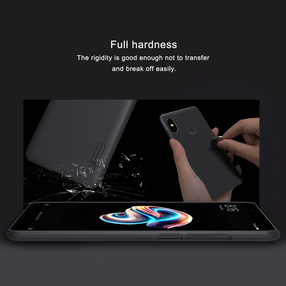 Для Xiaomi RedMi Note 5 Pro Чехол Nillkin матовый защитный жесткий пластиковый чехол для