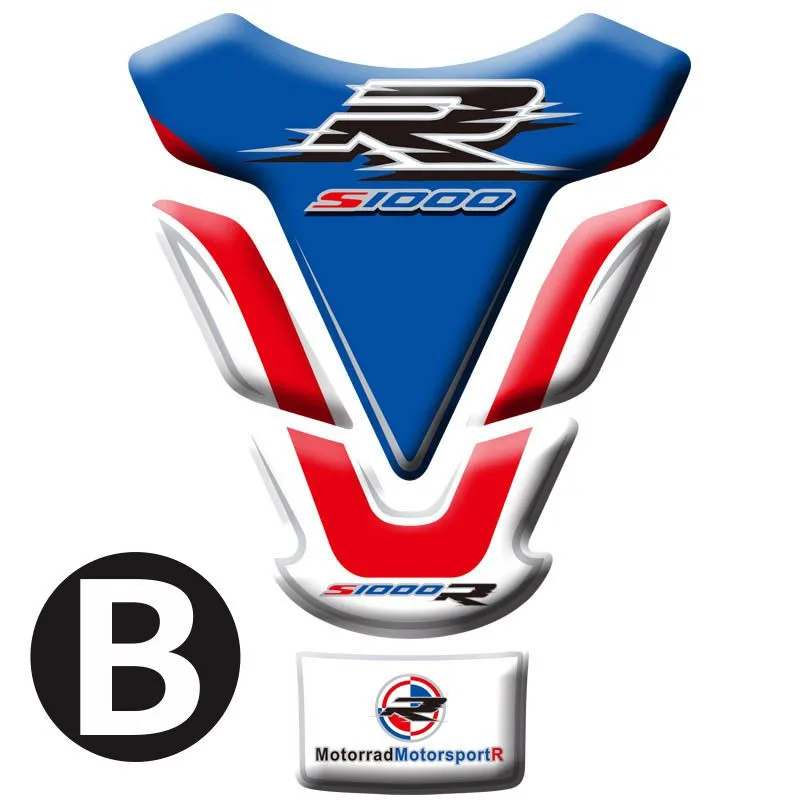 Мотоциклетные 3D наклейки на топливный бак защитные для BMW S1000R 2014 2015 2016 2017