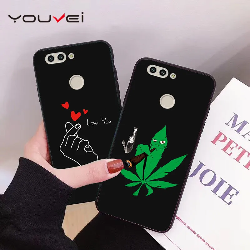 YOUVEI чехол для Coque huawei nova 2 2i чехол черный мягкий TPU задняя крышка для huawei nova 3 чехол для huawei nova 3i чехол для телефона
