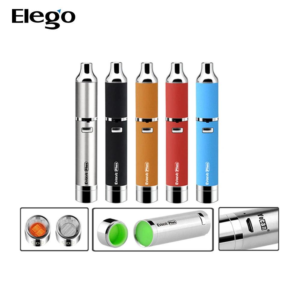 Оригинальный набор Yocan Evolve Plus со встроенной силиконовой баночкой 1100 мАч восковая