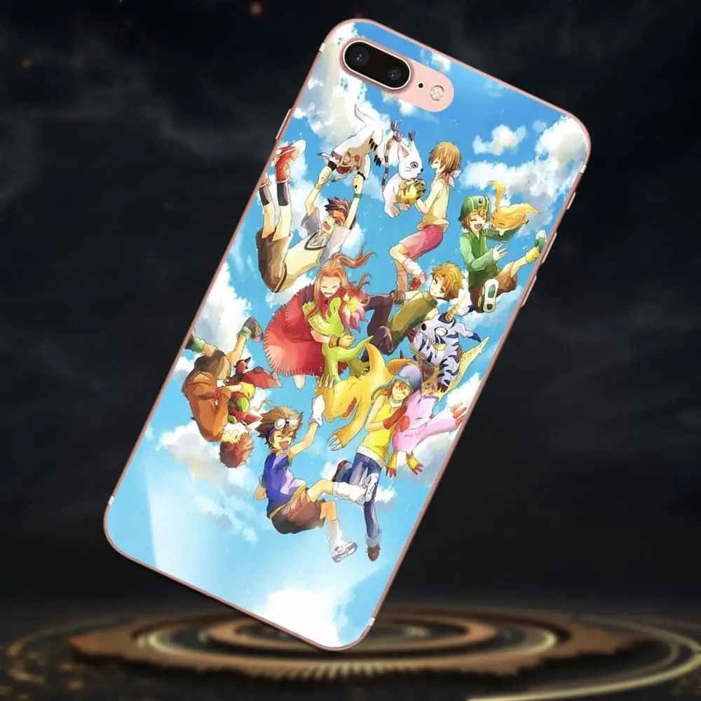 TPU Digimon Adventure Wargreymon Taichi For Huawei P7 Honor 4C 5A 5C 5X 6 6C 6A 6X 7 7X 8 9 V8 V10 Y3II Y5II Y6II G8 Play Lite | Мобильные