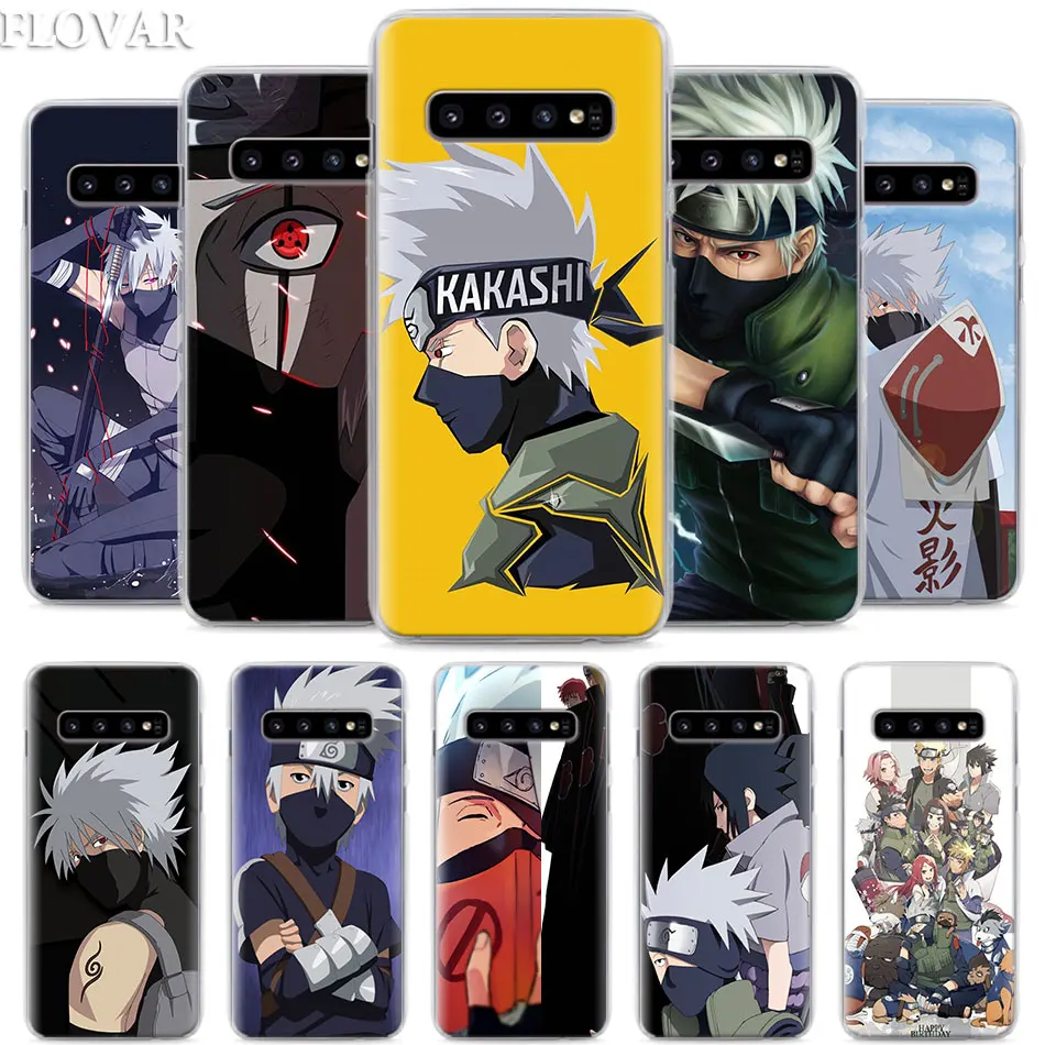 Аниме «Наруто» производства компании "Kakashi" чехол для телефона аниме для samsung Galaxy S10e S10 плюс S7 S8 S9 Plus, Note 8, 9, 10, плюс S10 5G M20 M30 жесткий чехол Coque