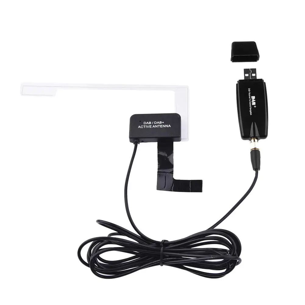 

Universal DAB Extension Antenna With USB Adapter Receiver For Android 4.4 5.1 6.0 7.1 Car Player Applicable For Europe Australia