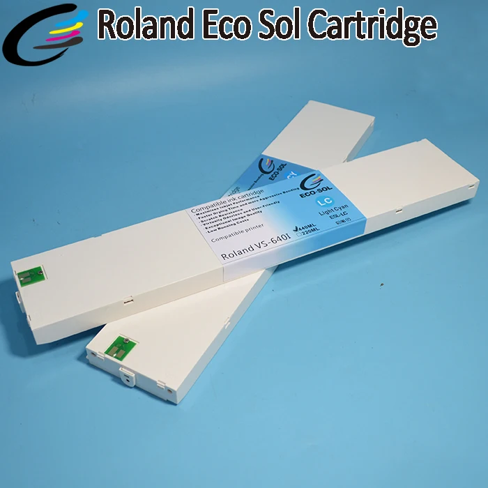 

Eco Sol MAX Ink Compatible Roland VersaArt RS 640 540 Ink Cartridge with Chip
