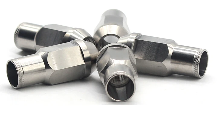 

5 pcs Ti Bolt Racing Car Wheel M12 Titanium Bolt for Car DIY For BMW Ti Color Hexagon Ti screws Ti fasteners