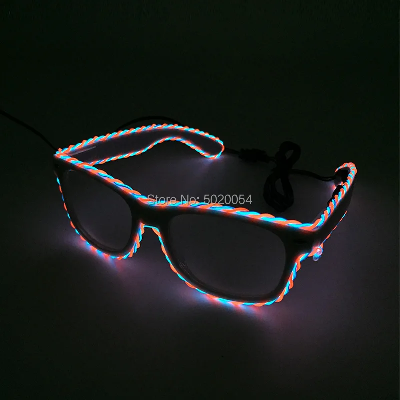 Недорогие крутые мужские и женские очки со светодиодный светильник кой