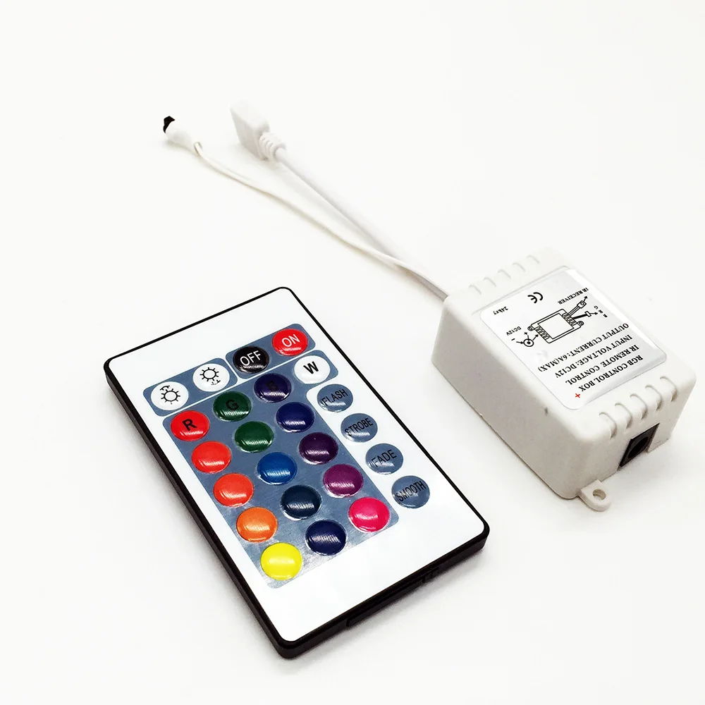 СВЕТОДИОДНАЯ лента SMD 5050 3528 2835 RGB светильник контроллер аксессуары с 24 клавишным