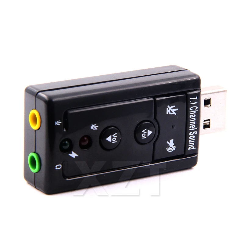 10 шт. переходник для внешней звуковой карты USB 2 0 3 5 мм | Компьютеры и офис