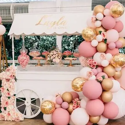 1 шт. 5 м товары для праздников прозрачная резиновая цепочка Гелиевый шар