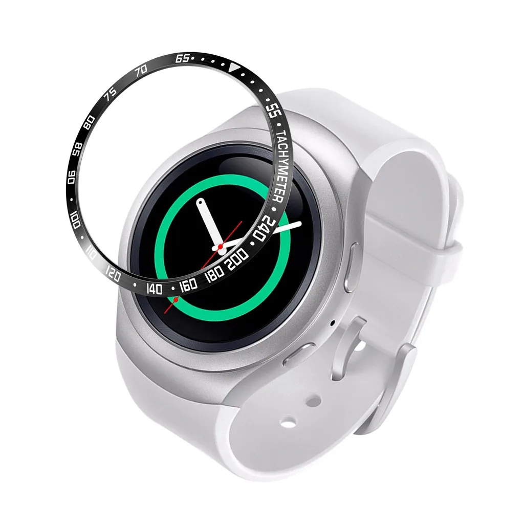Модные аксессуары для часов samsung gear S2 спортивные весы часы кольцо клеющаяся