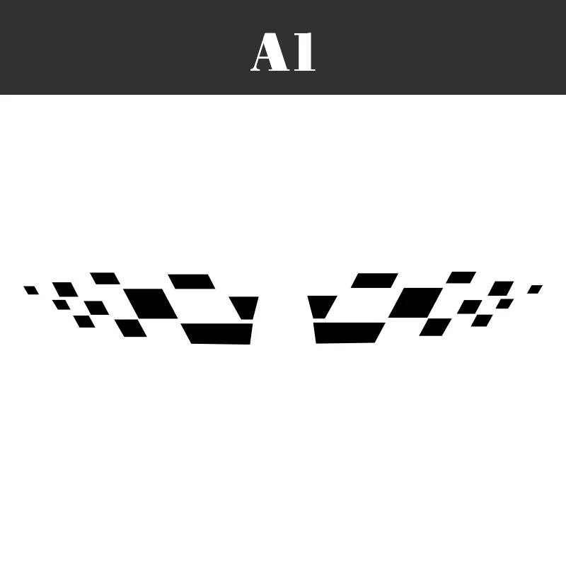 2 боковые виниловые наклейки для стайлинга автомобиля боковой двери