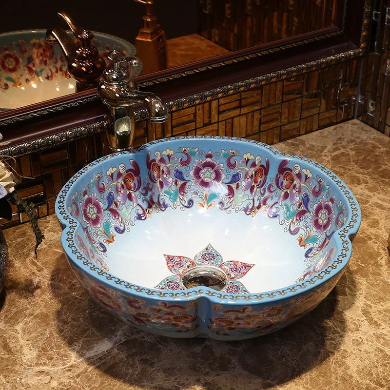 Фарфоровая гардеробная раковина Lavabo столешница для ванной комнаты