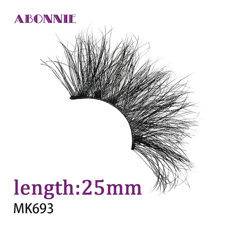 25 мм натуральные накладные ресницы длинные для макияжа 3 наращивания ресниц