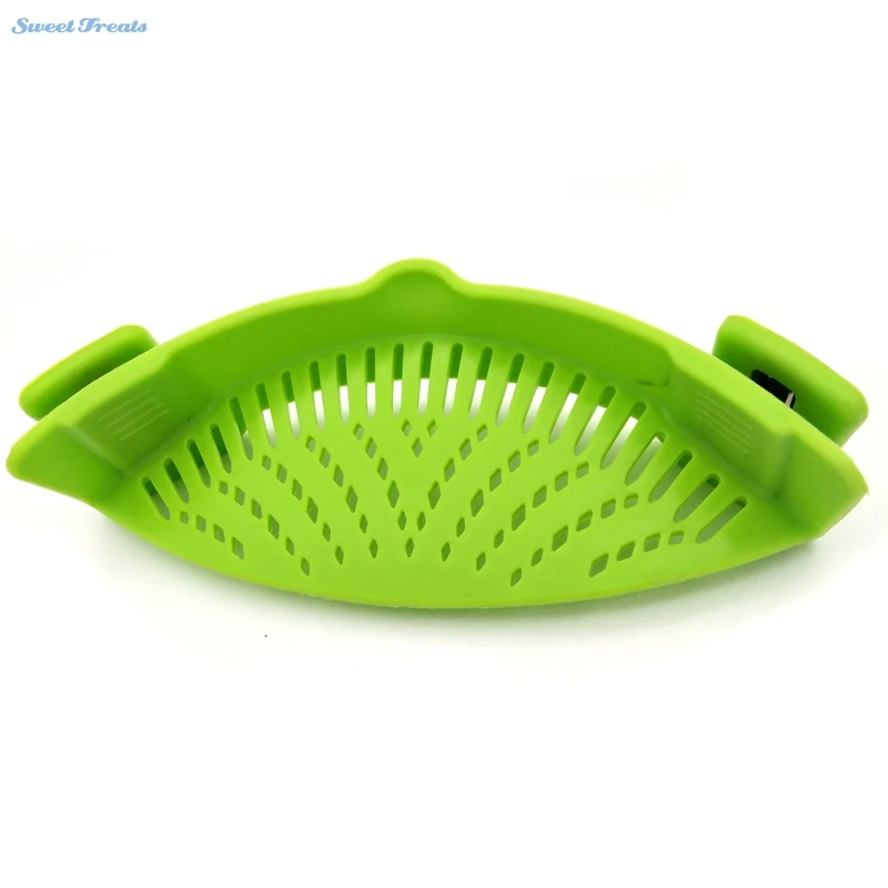Подсластители деформации клип на Силиконовый Фильтр зеленый Посудомоечная
