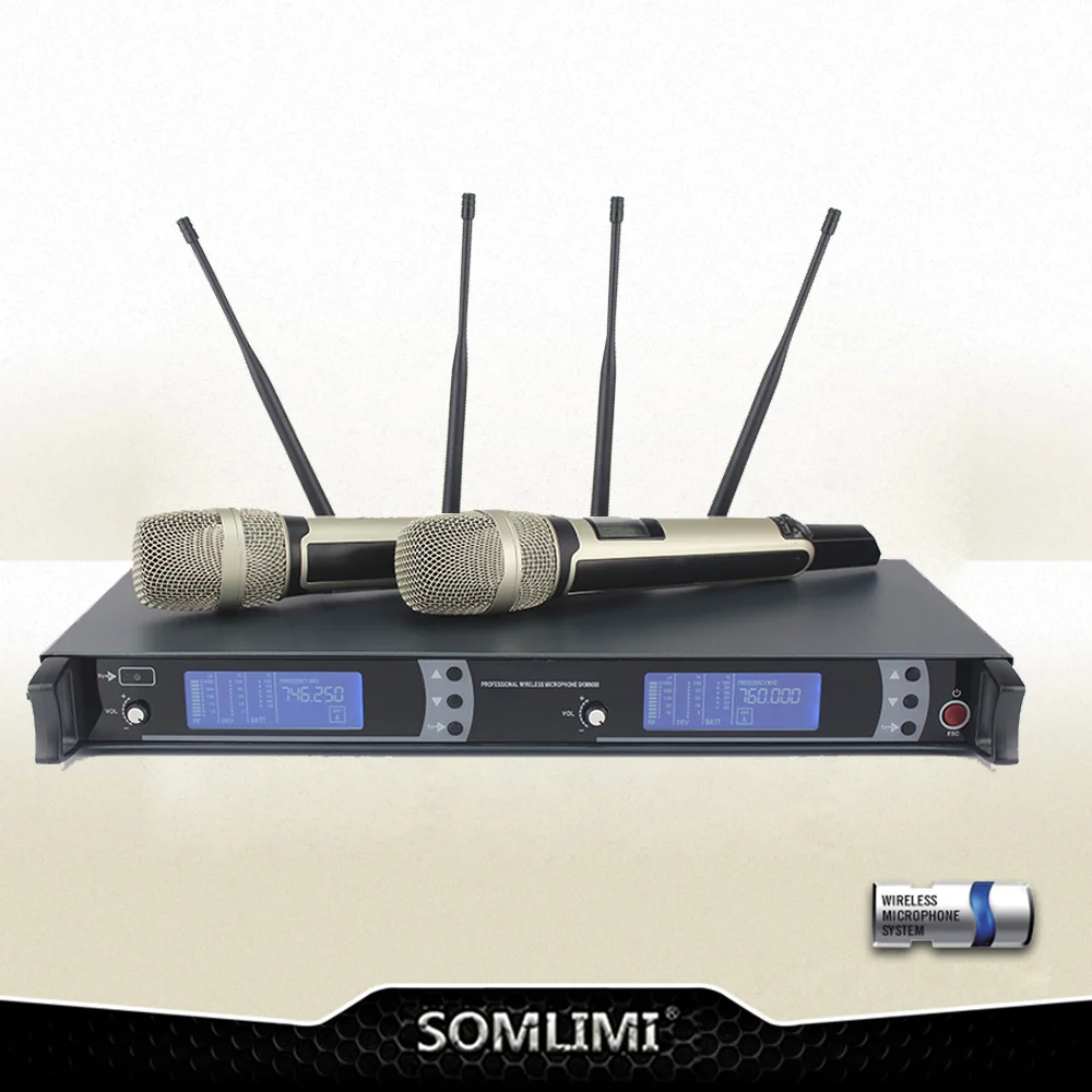 Новый высококачественный профессиональный ручной беспроводной микрофон M9100 с