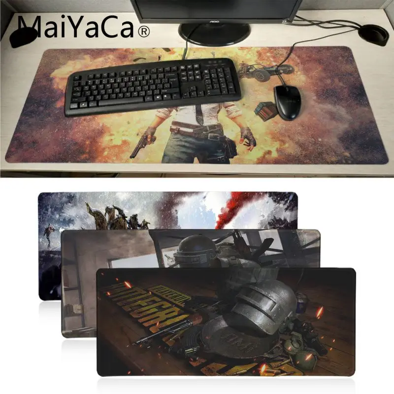 Игровой коврик для мыши Maiyaca PUBG игровой ноутбука ПК большой геймерский