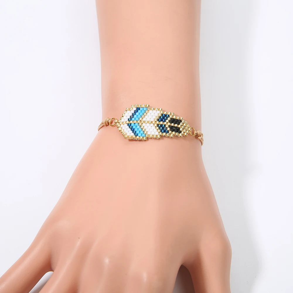 Rttooas манжеты интимные аксессуары Jewelry браслет для женщин ручной работы Тканые