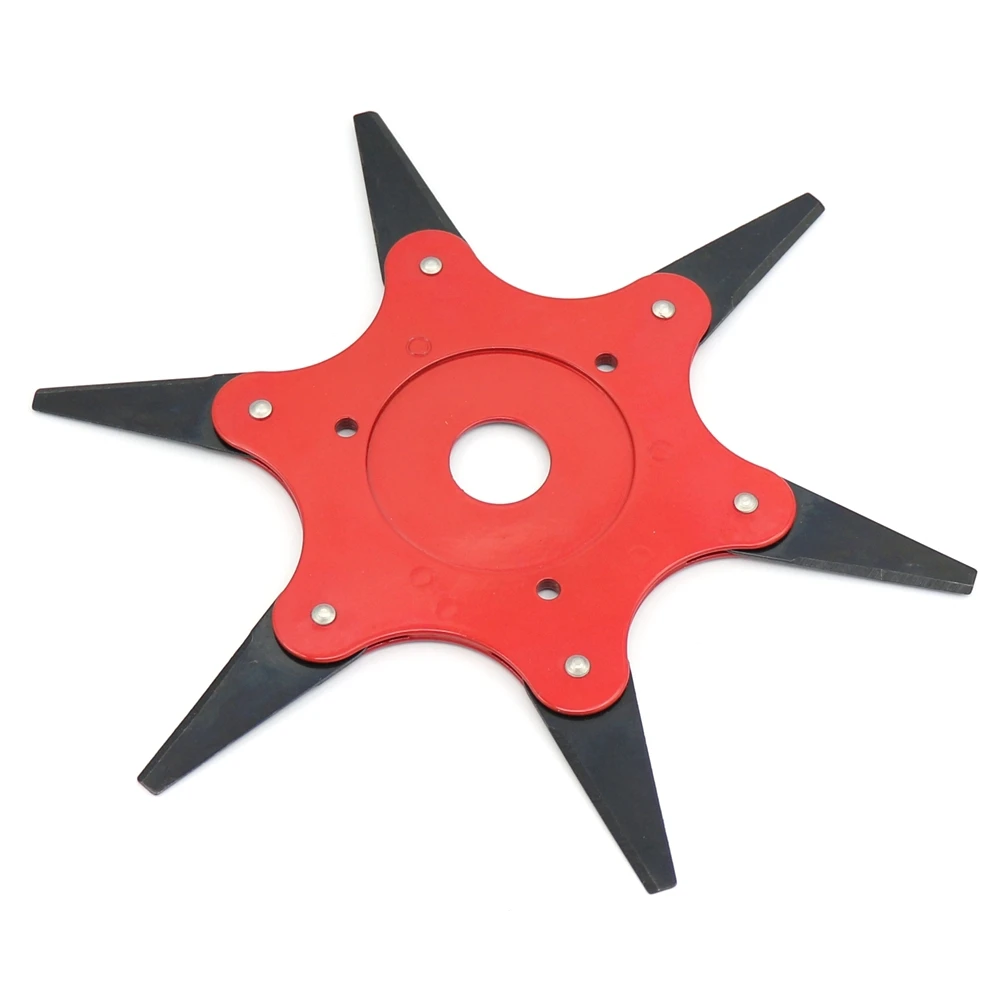 Садовая техника газонокосилки 6 зубов лезвия прочный марганцевый Сталь