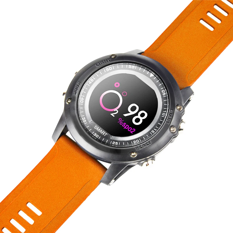 2018 новый продукт PK H1 H2 умные часы Android/IOS цифровые Bluetooth Reloj Inteligente круглый