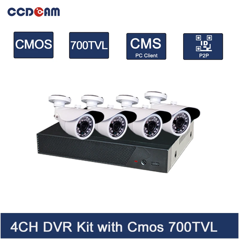 CCDCAM акция для cmos 700tvl наружная аналоговая камера видеонаблюдения Система