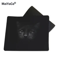 maiyaca black background cats best custom mousepads rubber pad 1822cm and 2529cm lock and no lock mouse pad