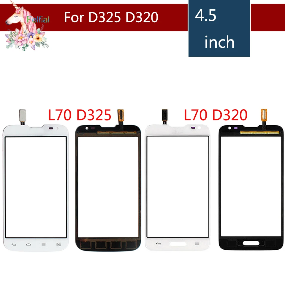 Сменный сенсорный экран для LG L70 D320 и D325 4 5 дюйма|Сенсорные панели (тачскрин)| |