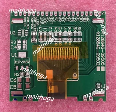 20 контактный SPI COG 12864 ЖК модуль ST7567 контроллер с белой подсветкой 3 В 5 в