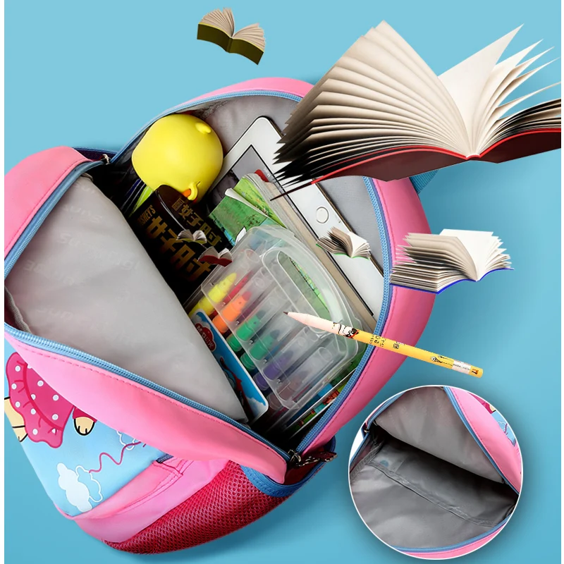 Kindergarten Baby Bags School Bag Child Backpack Waterproof Shoes Lovely Toddler Travel |