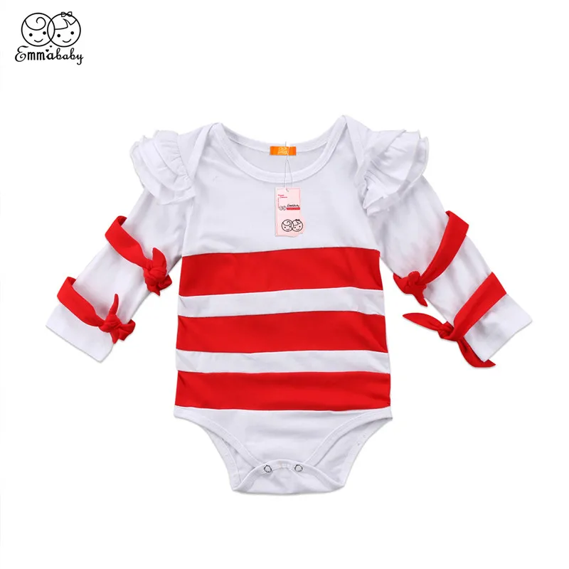 2018 Новое хлопковое боди для мальчиков и девочек с длинными рукавами