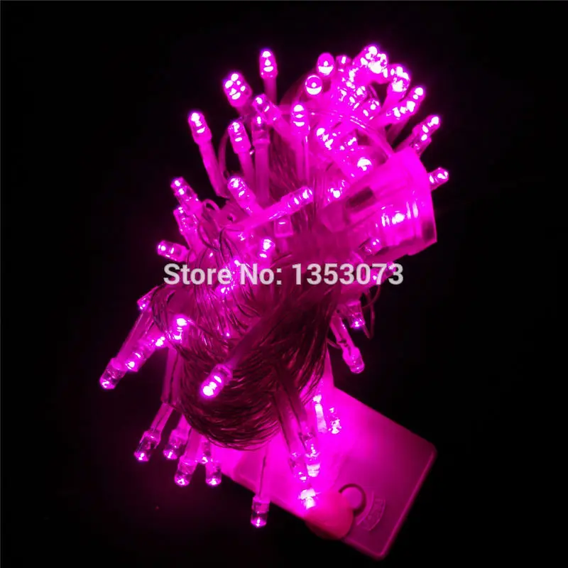 YIYANG RGB 10 м 100 светодиодов Красивая домашняя светодиодная гирлянда 220В 110В