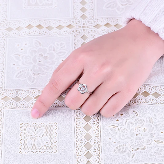 Ювелирные изделия обручальное кольцо стерлингового серебра 925 кольца для женщин