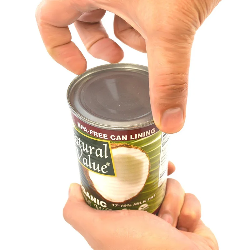 Профессиональный безопасный консервный нож из нержавеющей стали кухонный для