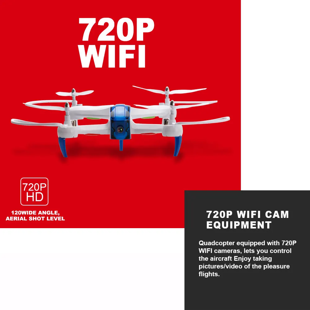 Новинка 2017 года Hero3 Радиоуправляемый Дрон с Wi Fi Камера HD 720 P в реальном времени