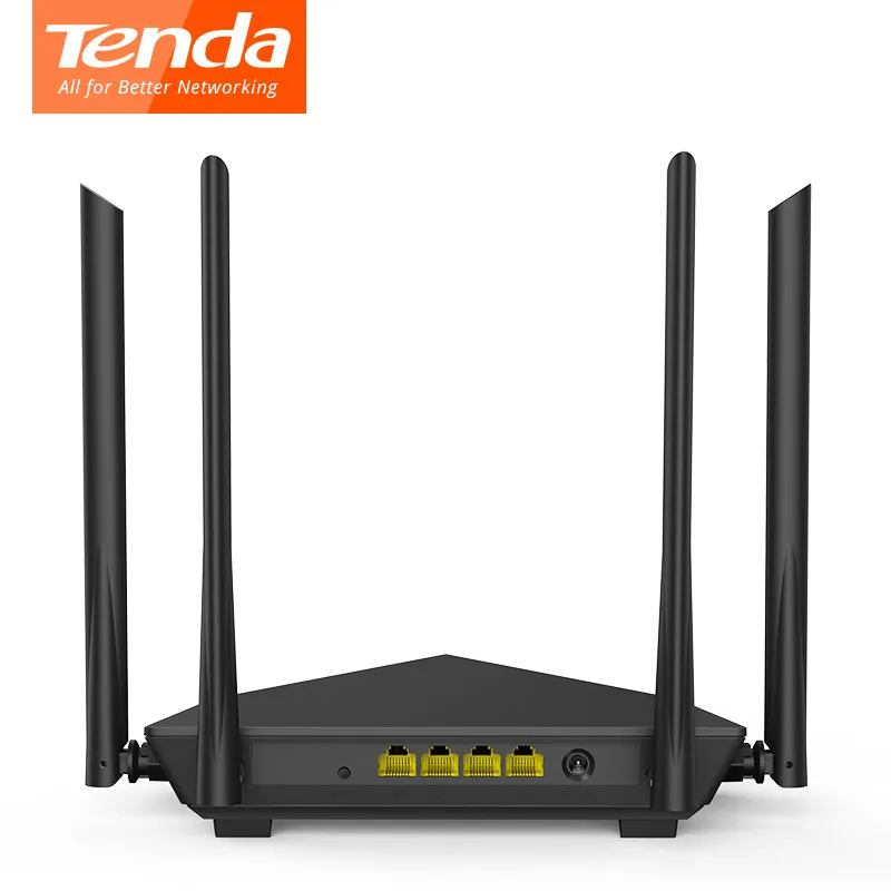 Tenda AC10 Гигабитный беспроводной Wifi роутер двухдиапазонный 2 4G/5G WIFI 1000 Мбит/с