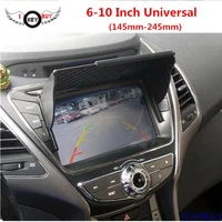 free shipping 6 10 inch car gps navigation sun visor sunshade cover barrier double sided self adhesive tape universal