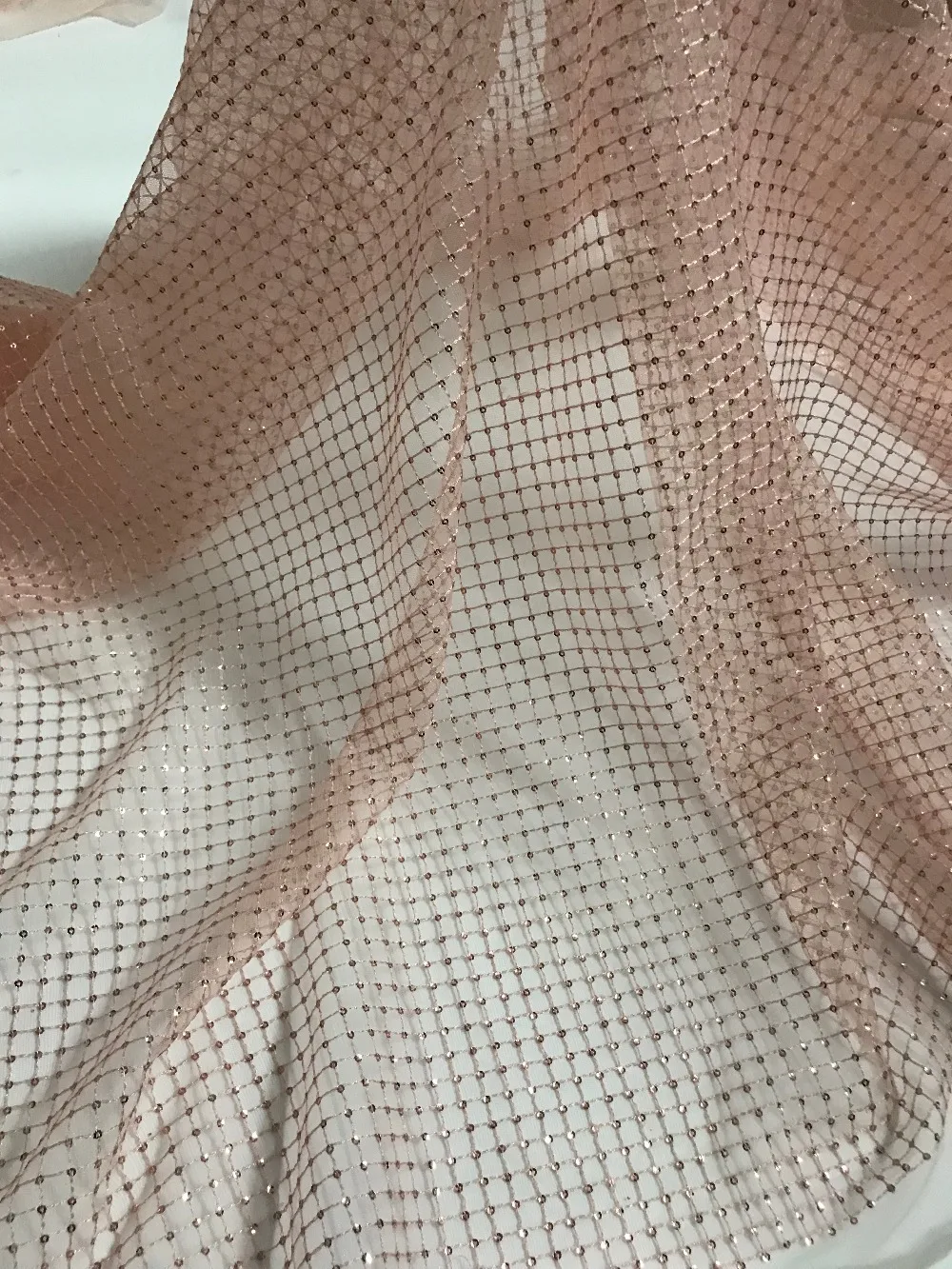 

French Lace Fabric top Quality sequins Net African Lace Fabric With embroidery z-han61213 For Wedding dress
