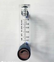 lzm 4t panel type acrylic flowmeterflow meter with adjust valve bass for liquid %c2%a26 quick plug connection