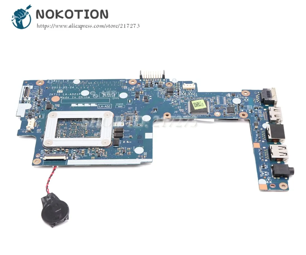 NOKOTION для HP 215 G1 215-G1 серия материнская плата 744189-501 744189-001 UMA ZKT11 LA-A521P основная -