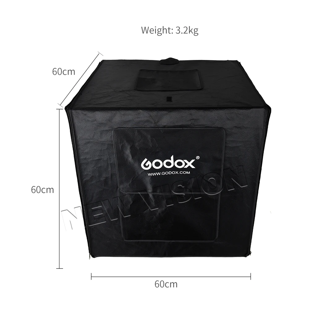 Godox LSD60 60*60 см светодиодный студия палатка портативный свет для съемки софтбокс с