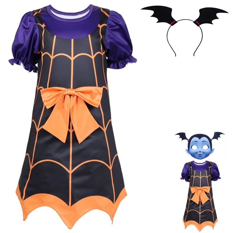 Коллекция 2019 года костюм для девочек платье Хэллоуина детское Эксклюзивное