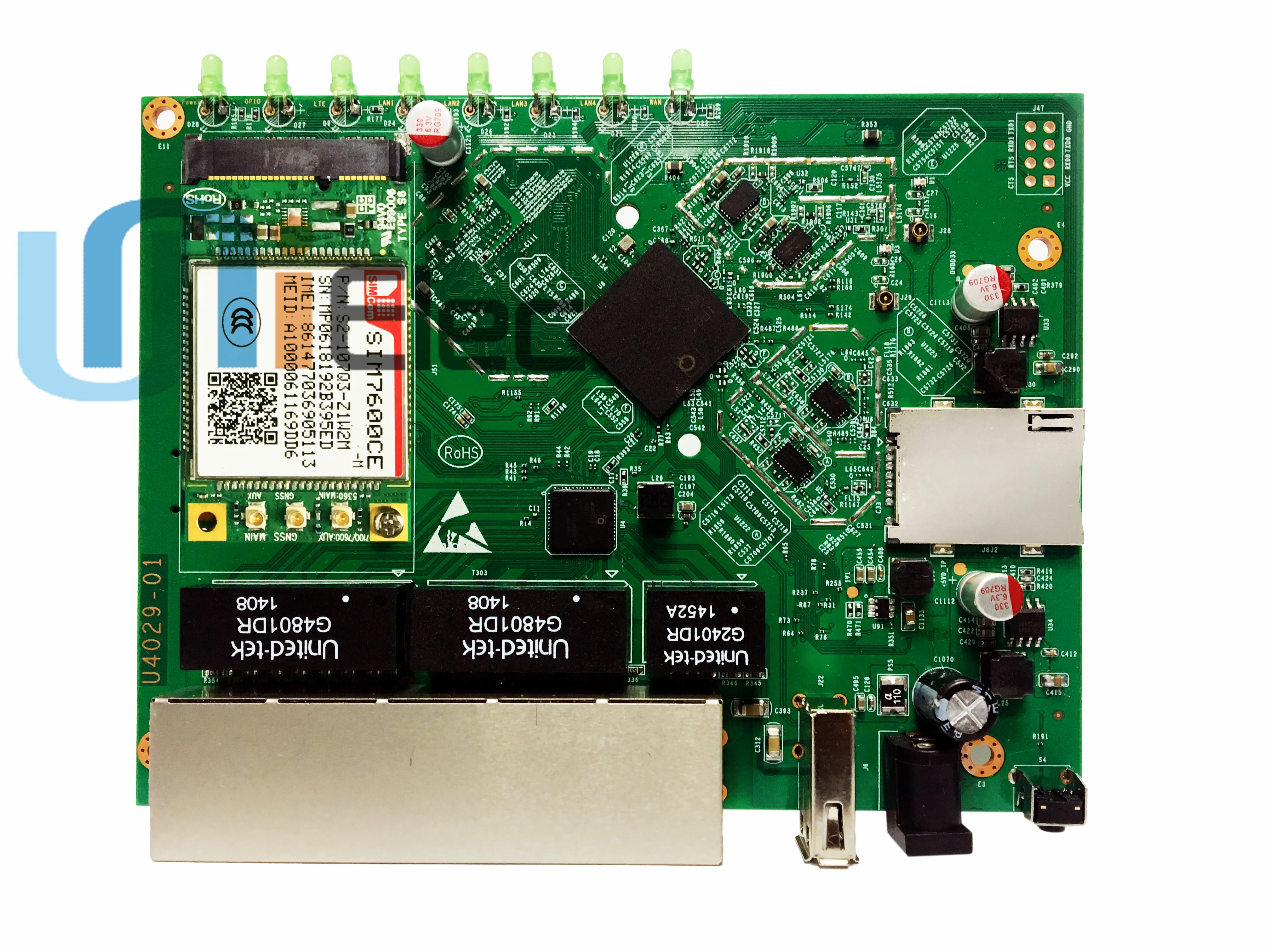 Двухдиапазонный гигабитный Wi Fi роутер Qualcomm IPQ4019 Wave2 AC1200 сетевой экран OpenWRT QSDK