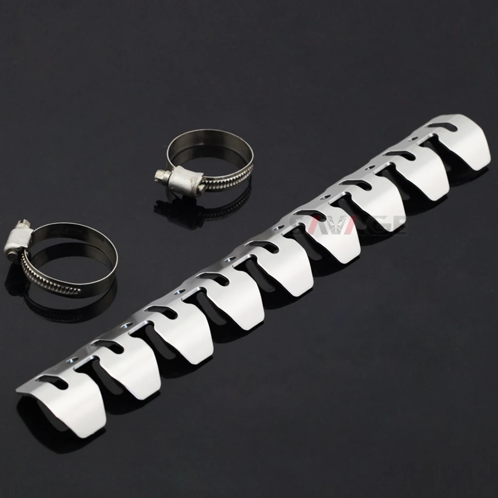 Спереди коллекторы выхлопных газов щит для 690 DUKE/R Enduro R SMC 2008 2017 мотоцикл защитная