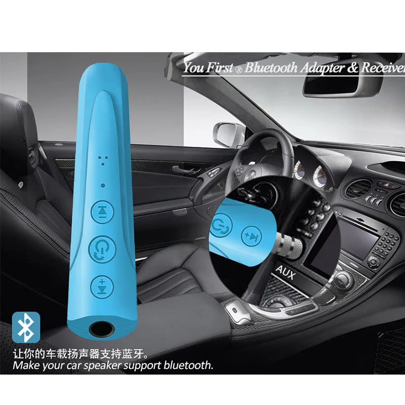 Беспроводной аудиоприемник Larryjoe i8 Bluetooth 4 2 разъем Aux 3 5 мм музыкальный ресивер mp3