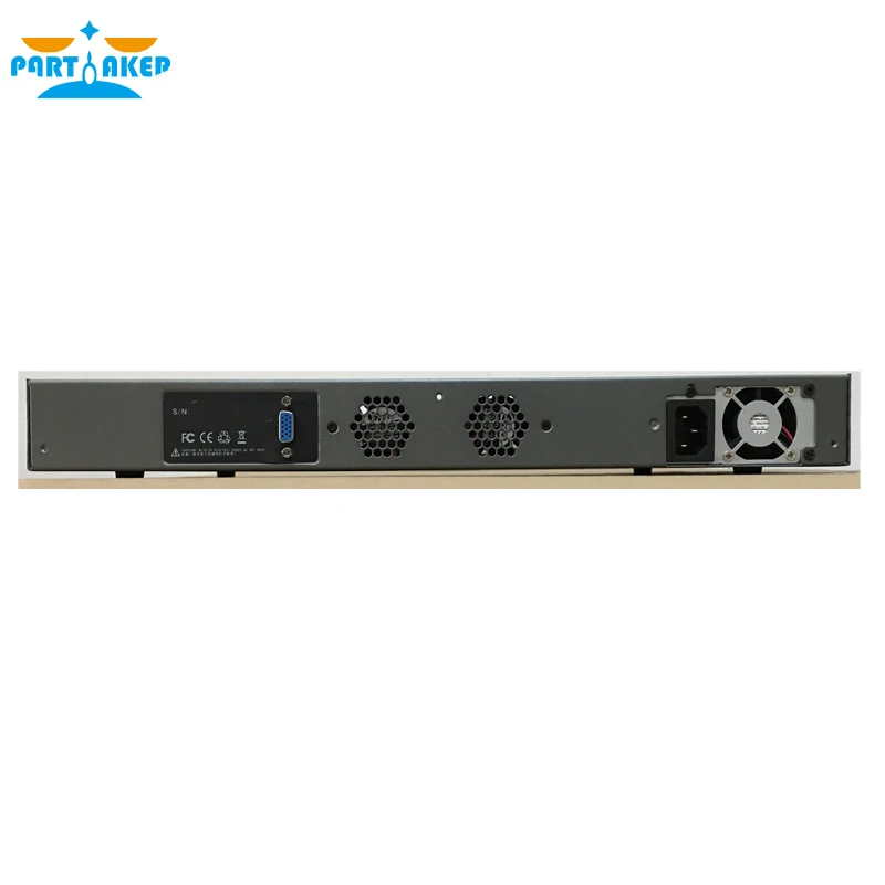 Причастник R15 Intel G3250 6 Ethernet тип шкафа 1U сетевой маршрутизатор с 4G RAM 64G SSD
