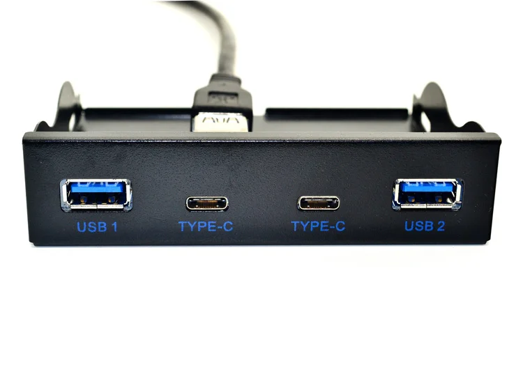 L 3 5 &quot2 порта USB 0 концентратор 2 TPYE C TC 20 контактный дюймовый внутренний кронштейн