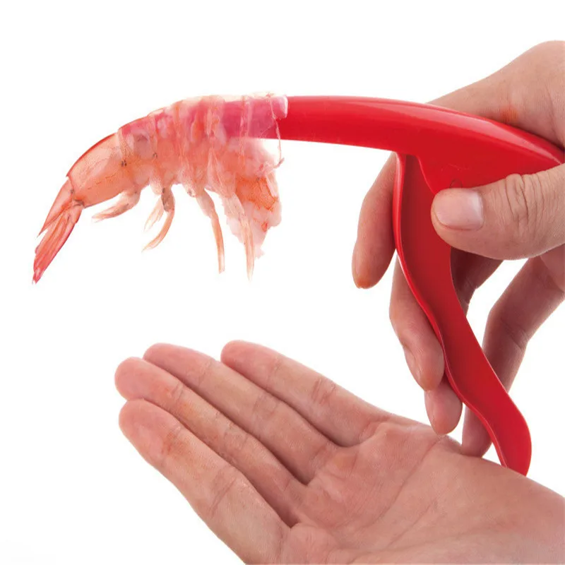 Quick Shrimp Peelers Deveiners Prawn Peeler Peel Device Creative Kitchen Cooking Shell Seafood Tools Easy Use 2017 Knives |