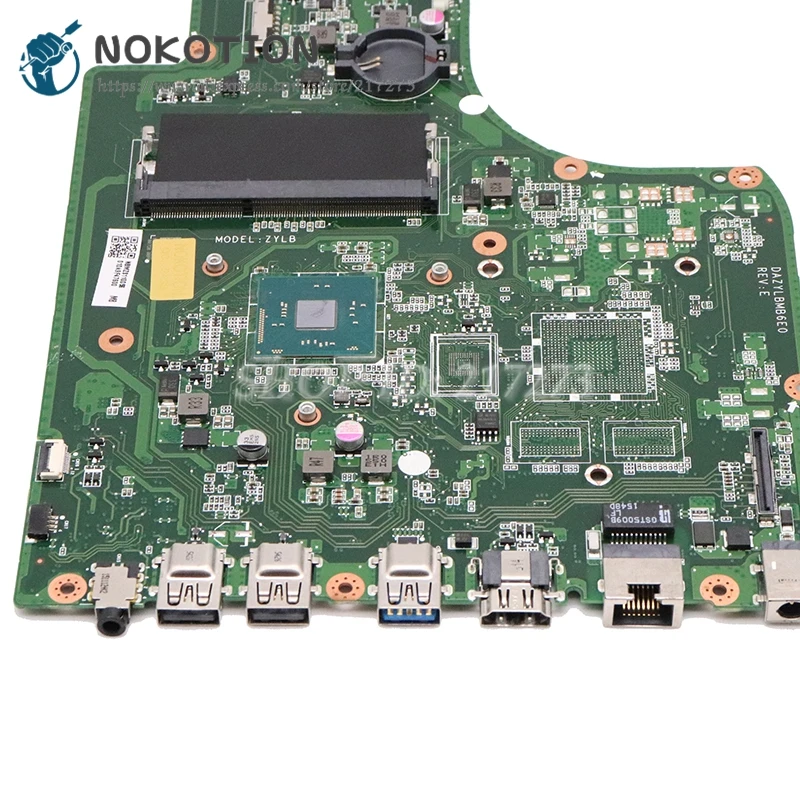 Материнская плата NOKOTION для ноутбука Acer Aspire ES1 731 материнская N3150 CPU NB.MZS11.005 NBMZS11005