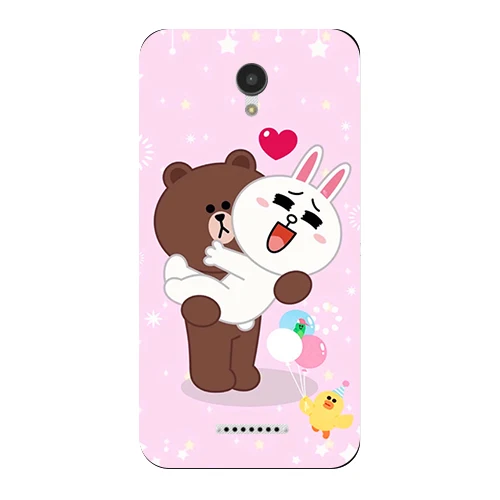 Soft TPU Silicone Case For Lenovo A Plus A1010a20 4.5inch original Back Cover Flower Plants Original Printed Cat Owl Phone |