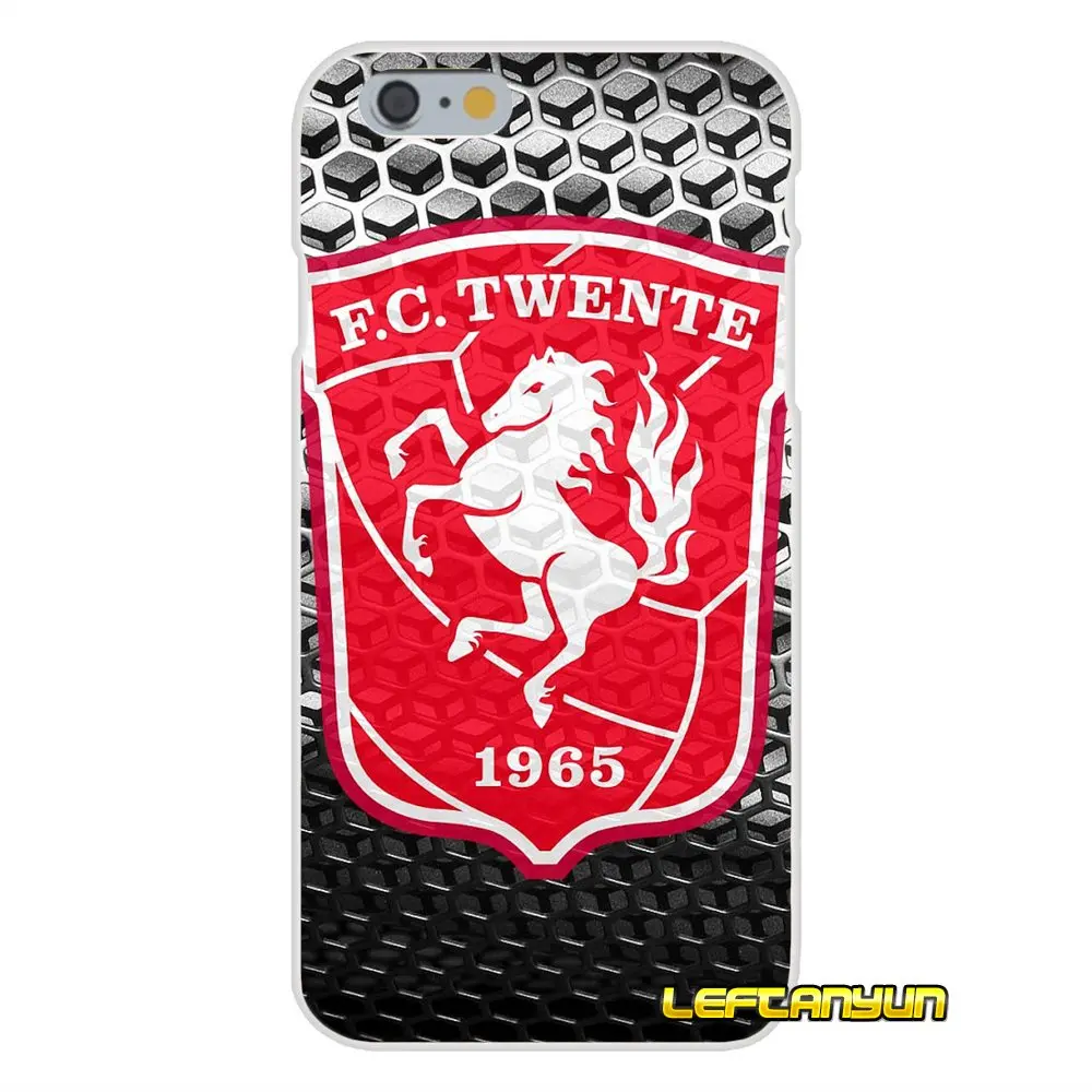 as pictures Для FC Twente Мягкий силиконовый чехол для iPhone X 4 4S 5 5S 5C SE 6 6 S 7 8 Plus - Цвет: as pictures